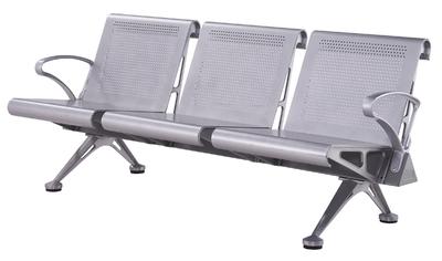 aluminium airport waiting chair public bench P1622
