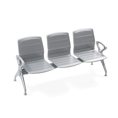 Silver Shining Steel Airport Chair P1820